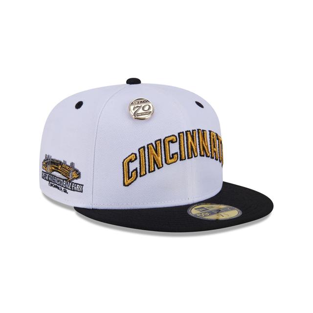 Cincinnati Reds 70th Anniversary 59FIFTY Fitted Hat Male Product Image