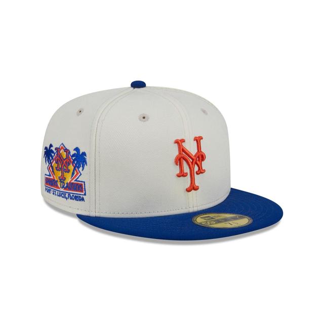 New York Mets Spring Training Patch 59FIFTY Fitted Hat Male Product Image