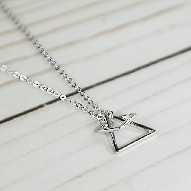 Sterling Silver Geo Game Necklace Product Image