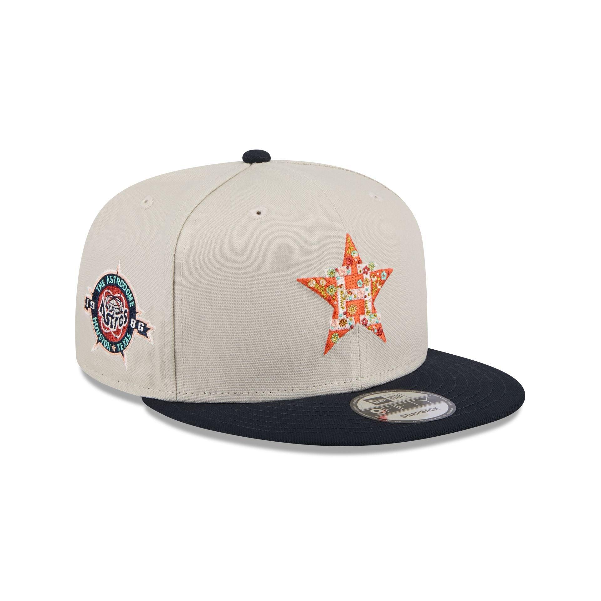 Houston Astros Floral Fill 9FIFTY Snapback Hat Male Product Image