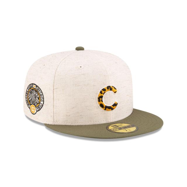 Just Caps Animal Fill Chicago Cubs 59FIFTY Fitted Hat Male Product Image