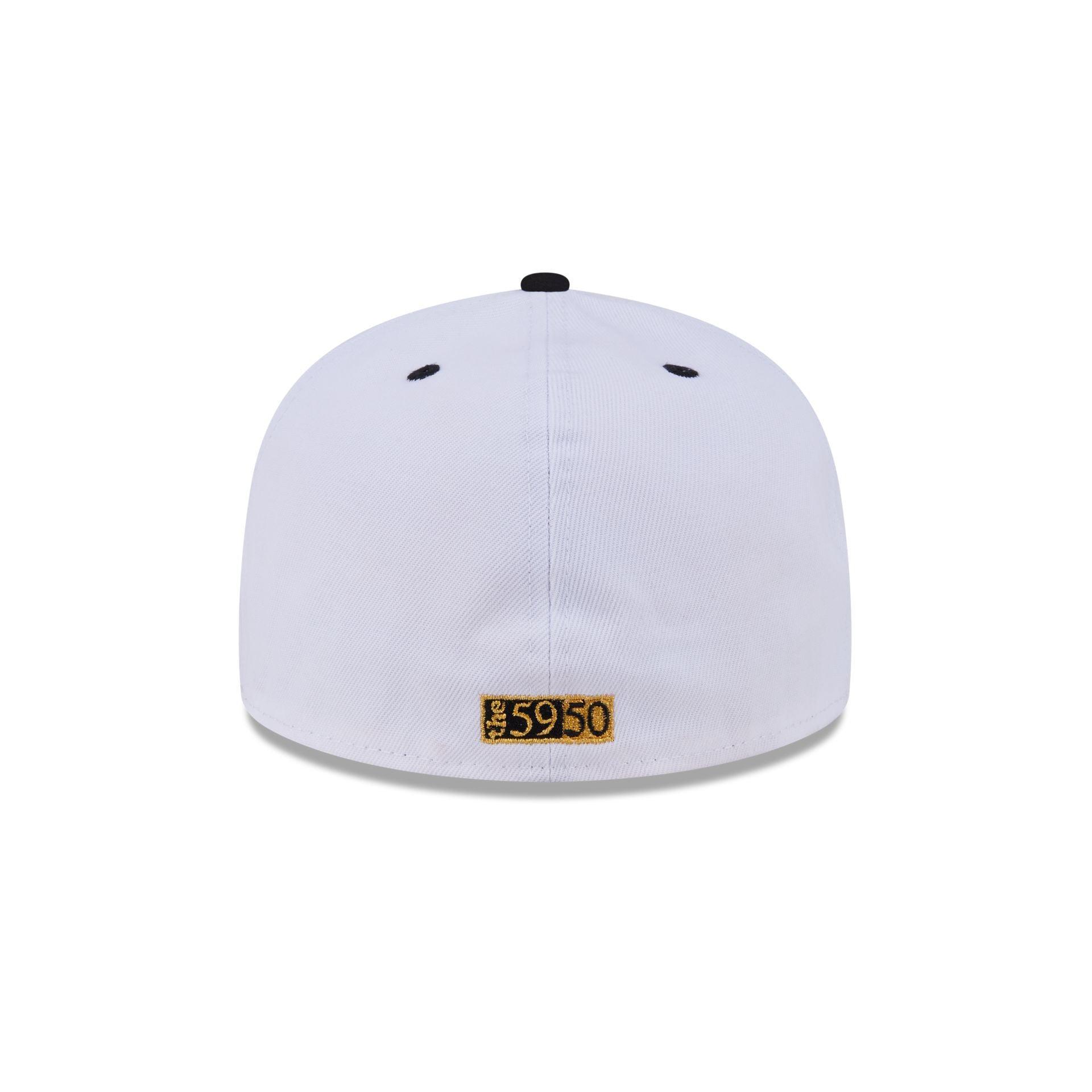 New Era Cap Signature Size 8 White 59FIFTY Fitted Hat Male Product Image