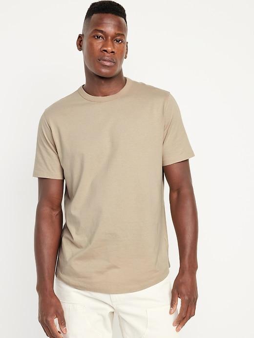 Curved-Hem T-Shirt Product Image