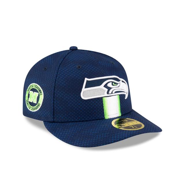 Seattle Seahawks 2024 Sideline Low Profile 59FIFTY Fitted Hat Male Product Image