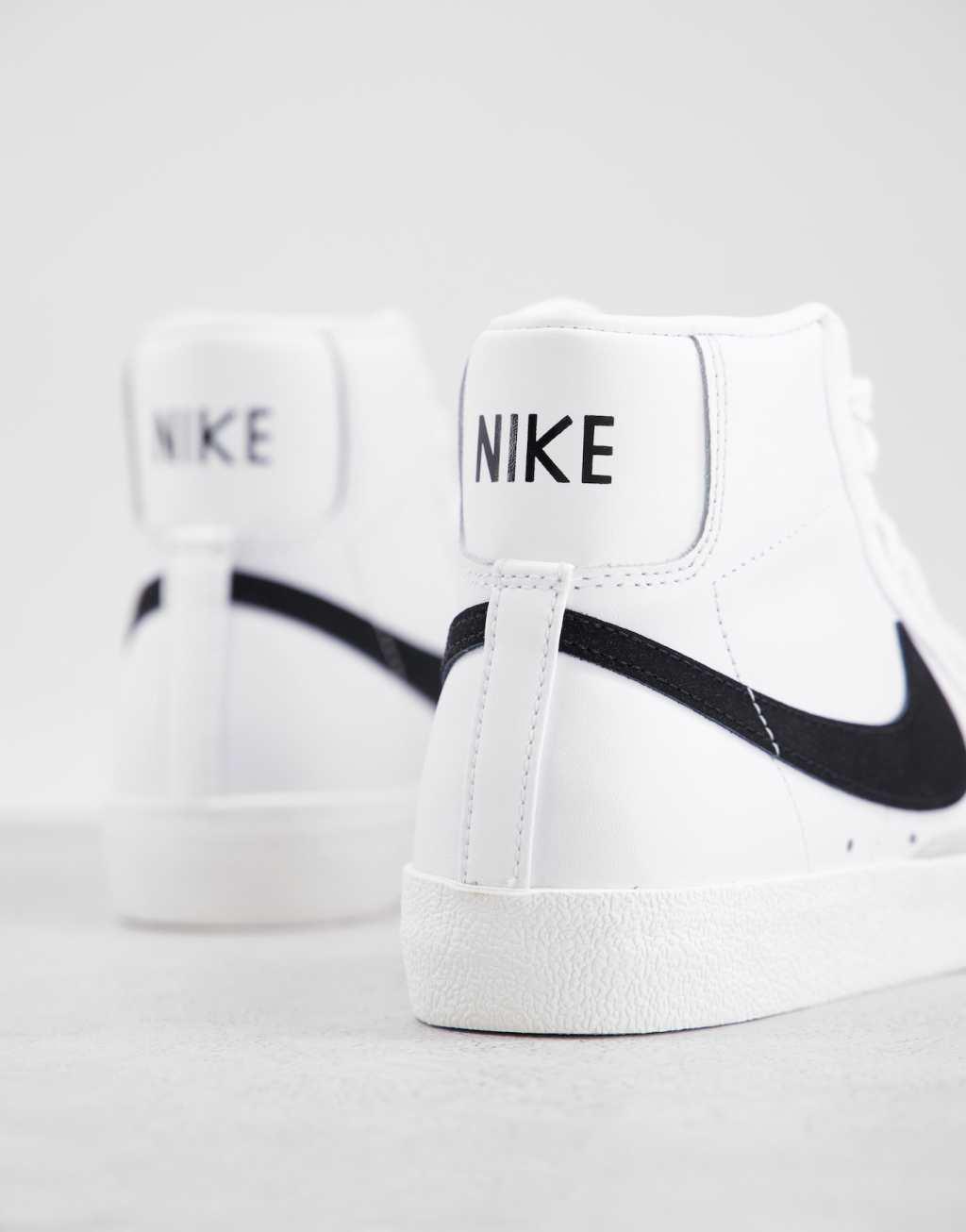 Nike Womens Nike Blazer Mid - Womens Shoes Sail/White/Black Product Image