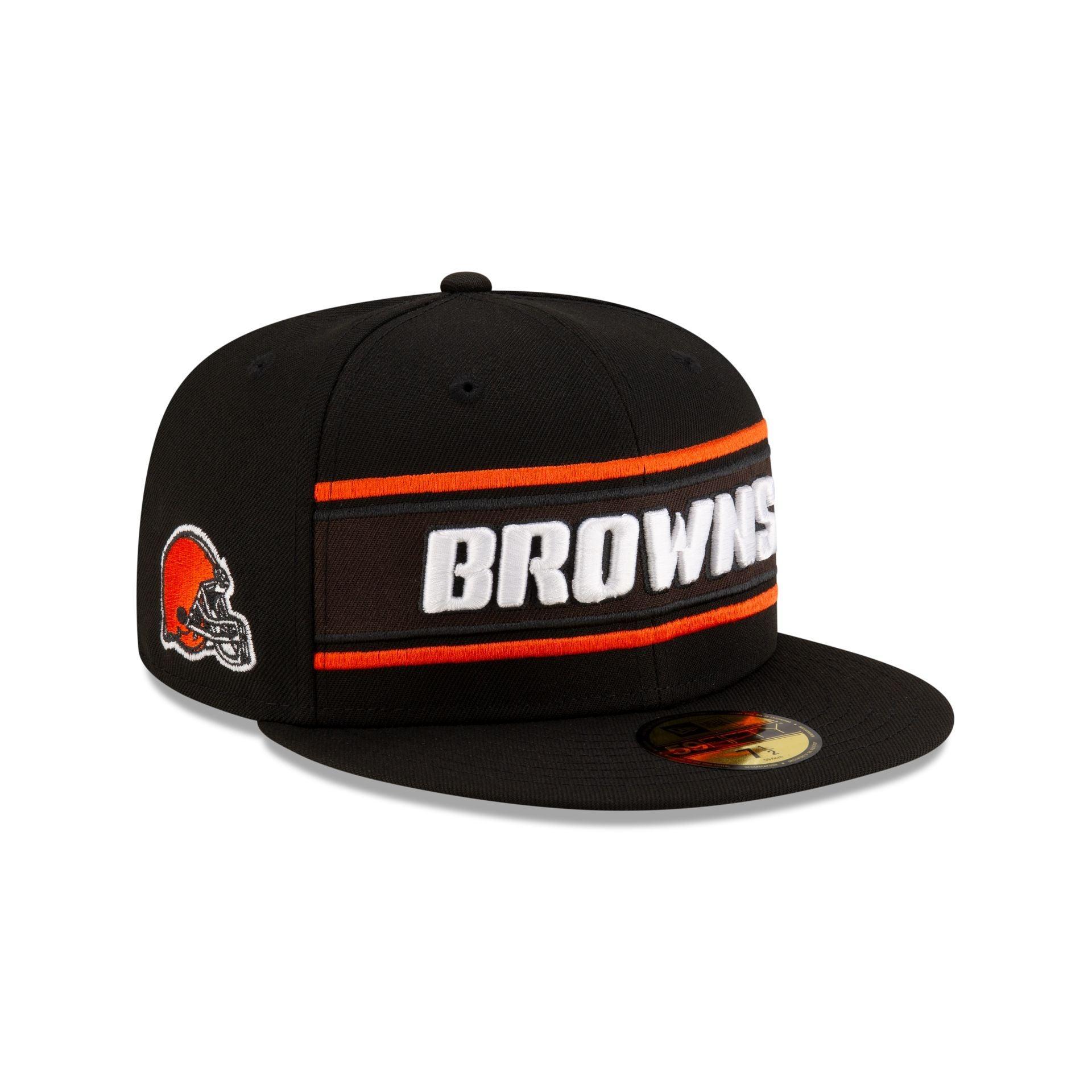 Cleveland Browns 2024 Sideline Black 59FIFTY Fitted Hat Male Product Image