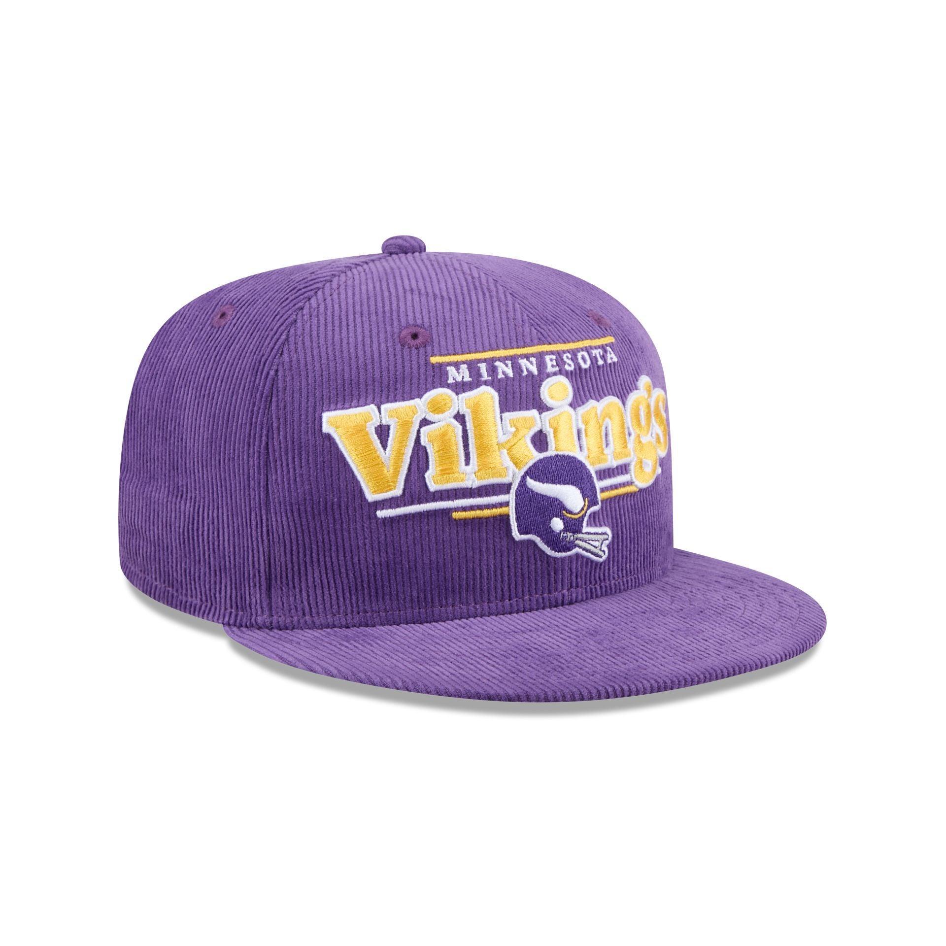 Minnesota Vikings Throwback Display 9FIFTY Snapback Hat Male Product Image