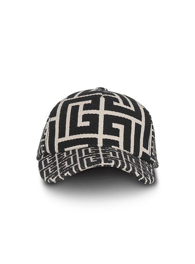 Monogrammed jacquard cap Product Image