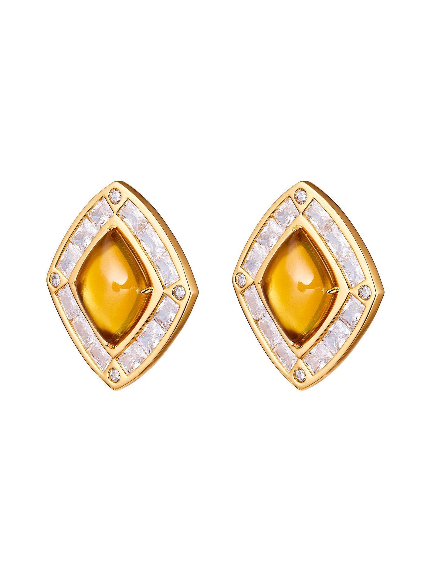 Bianca Earrings (Yellow) Product Image