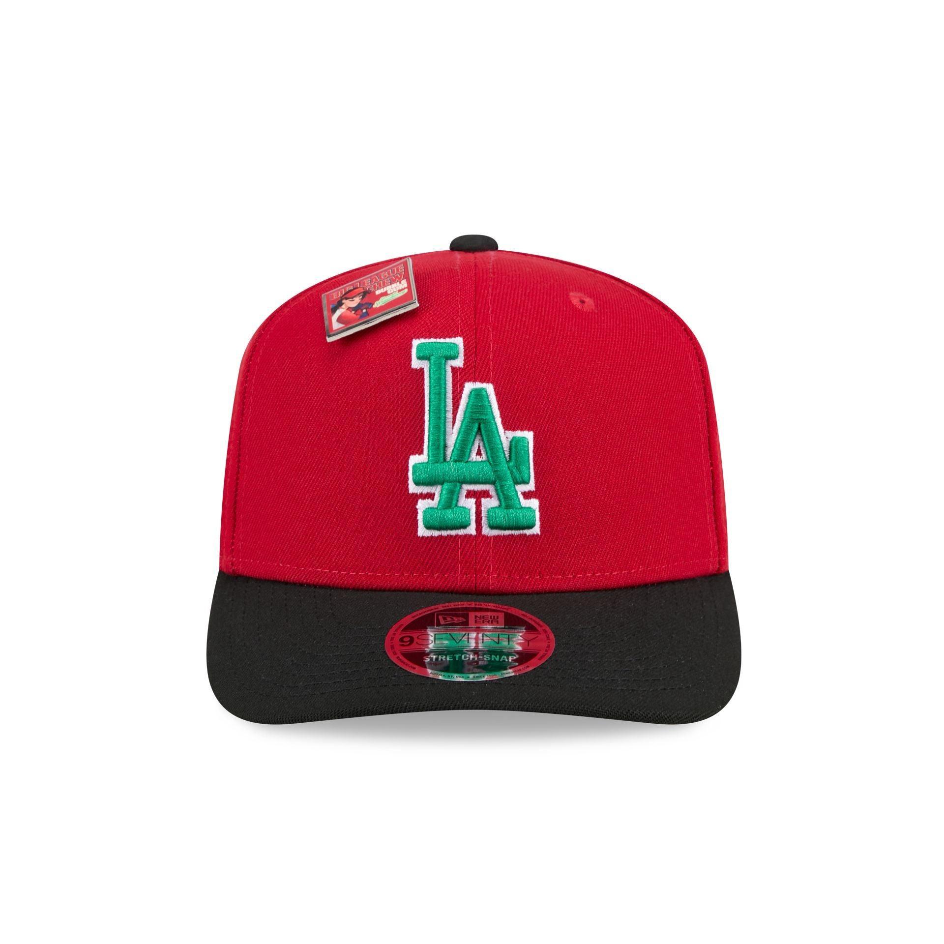 Big League Chew X Los Angeles Dodgers Slammin' Strawberry 9SEVENTY Stretch-Snap Hat Male Product Image