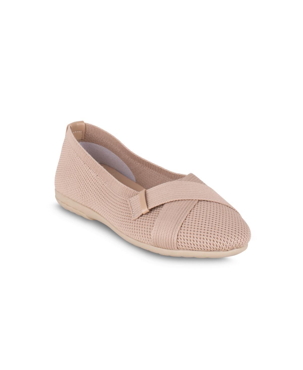 Gloria Vanderbilt Womens Debbie Knit Double Strap Flat Product Image