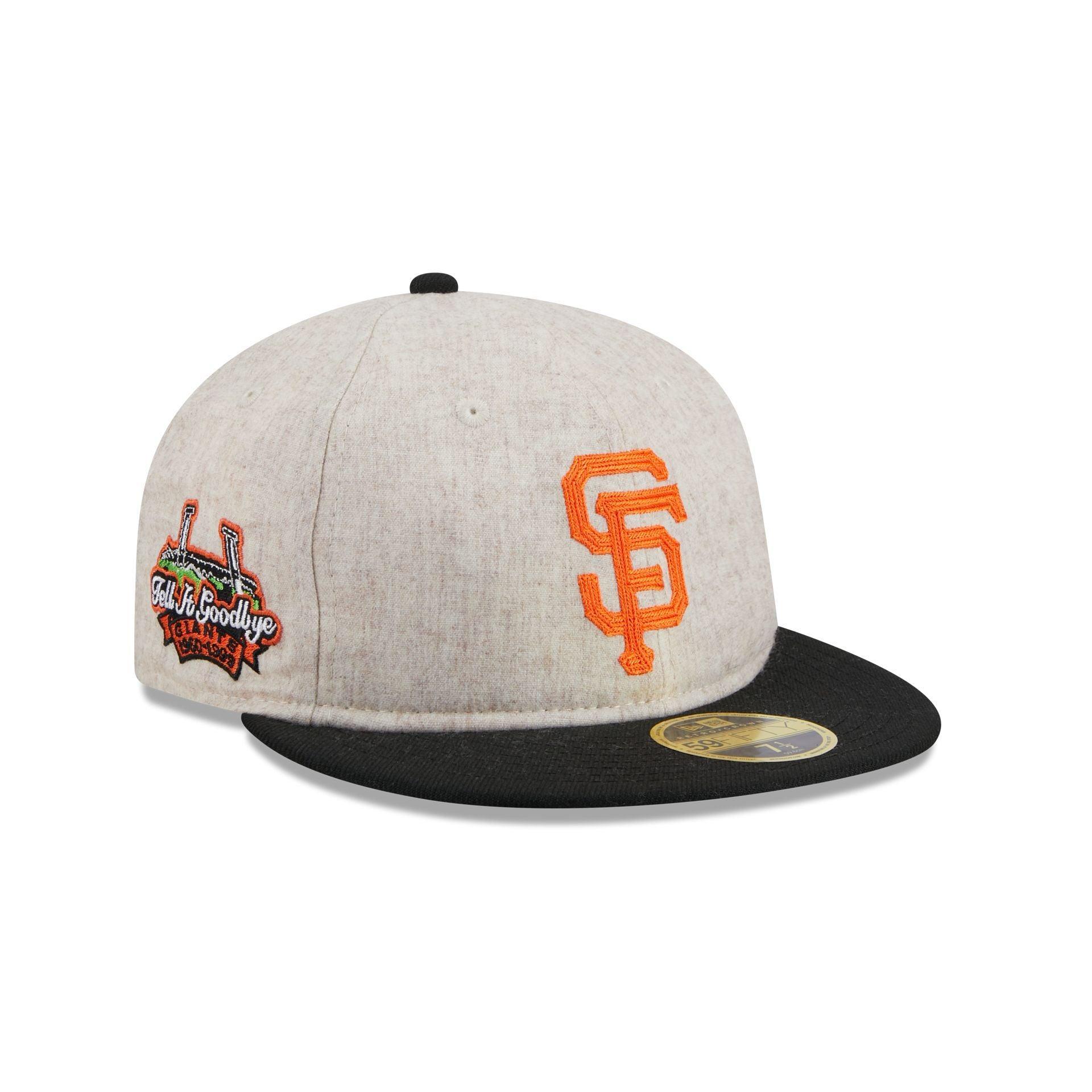 San Francisco Giants Melton Wool Retro Crown 59FIFTY Fitted Hat Male Product Image