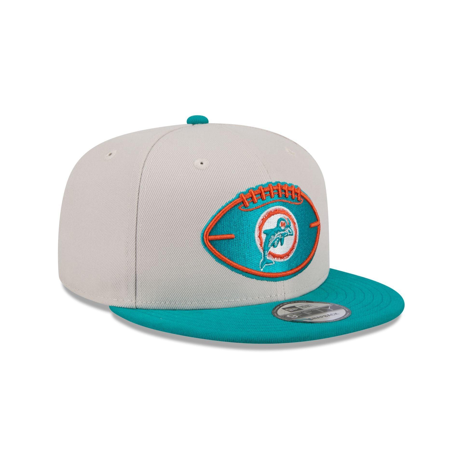 Miami Dolphins 2024 Historic Sideline 9FIFTY Snapback Hat Male Product Image