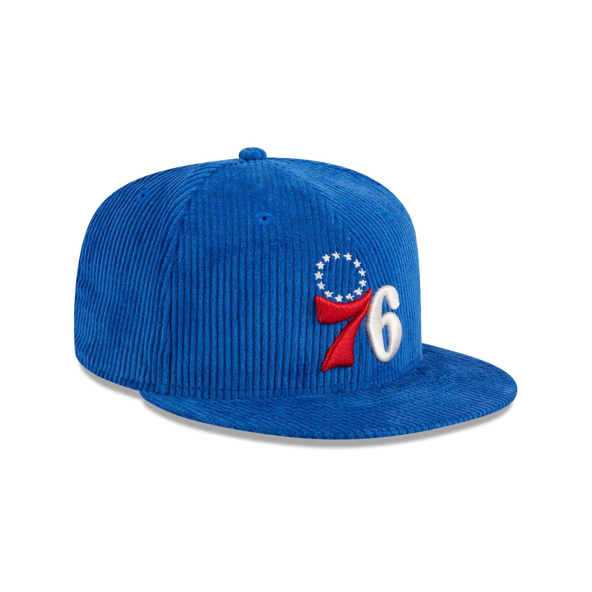 Philadelphia 76ers Letterman Pin 59FIFTY Fitted Hat Male Product Image