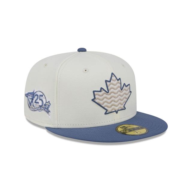 Toronto Blue Jays Wavy Chainstitch 59FIFTY Fitted Hat Male Product Image