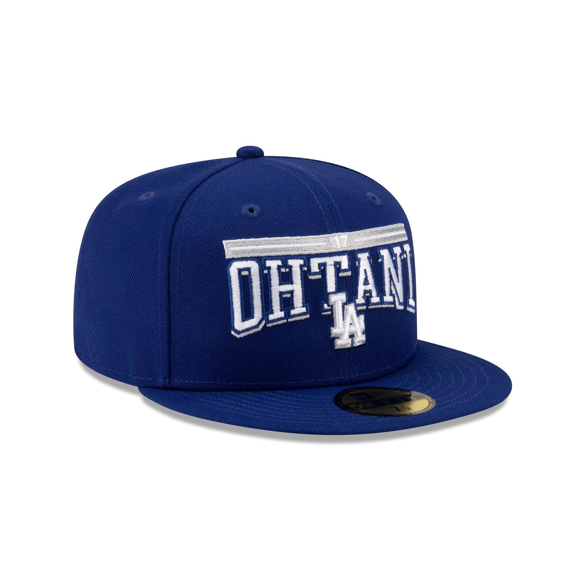 Los Angeles Dodgers Shohei Ohtani Blue 59FIFTY Fitted Hat Male Product Image