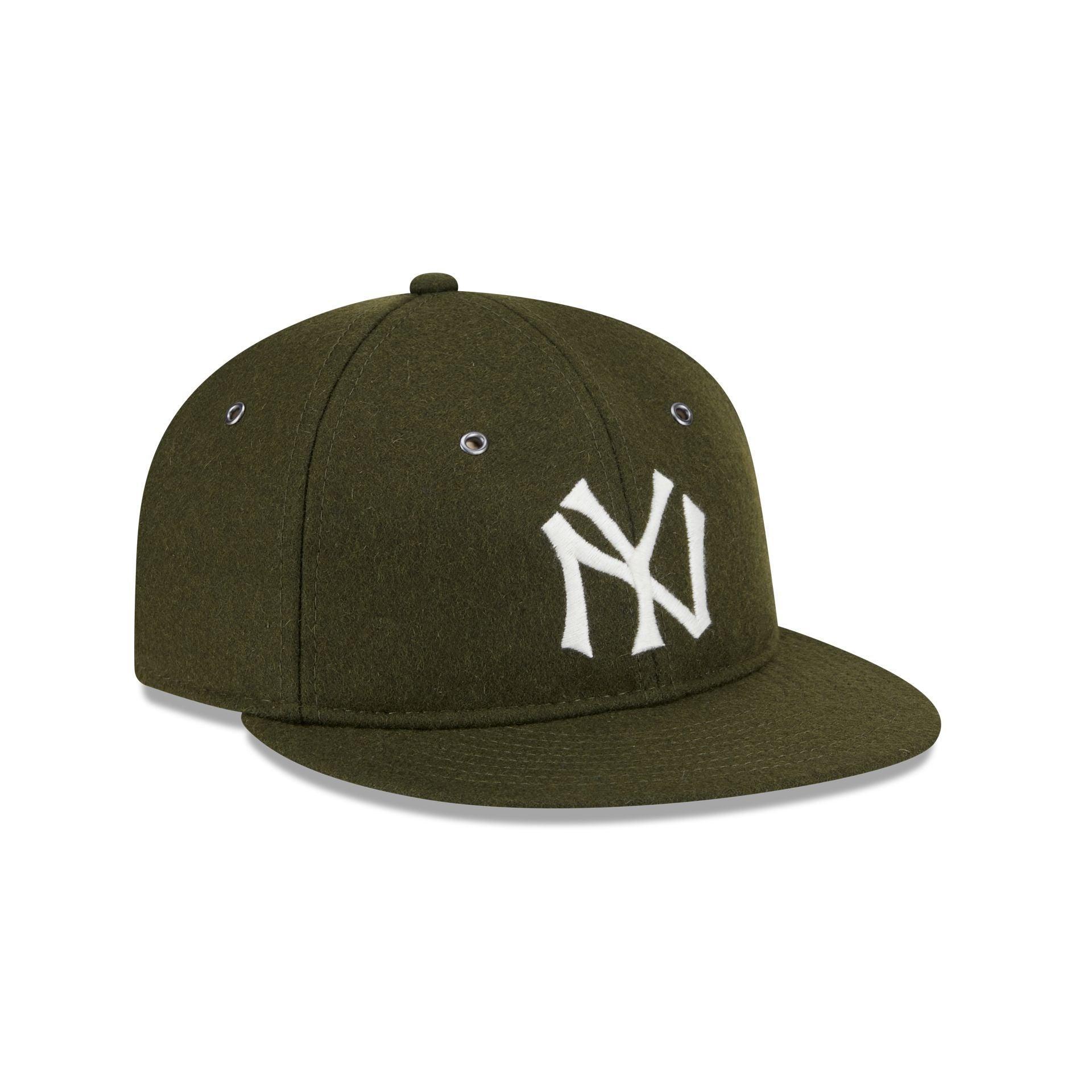 New York Yankees New Olive Wool Retro Crown 9FIFTY Adjustable Hat Male Product Image