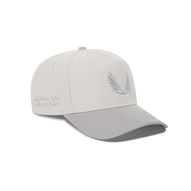 New Era 9Forty A-Frame Hat - Stone/Grey Two Tone Product Image