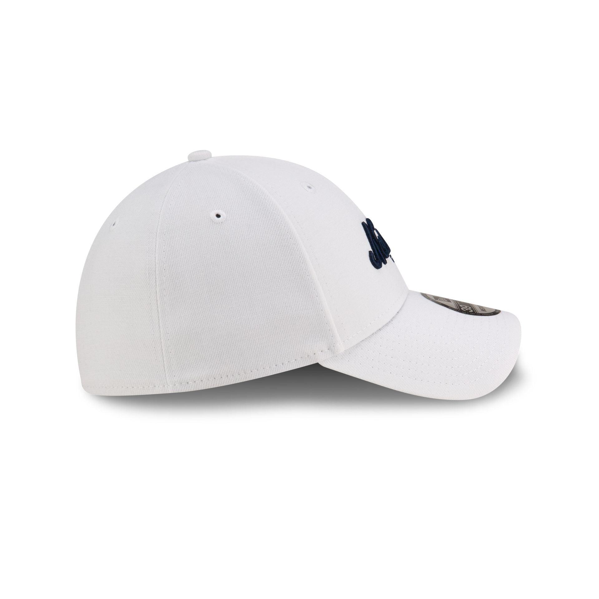 Los Angeles Dodgers Optic White 39THIRTY Stretch Fit Hat Male Product Image