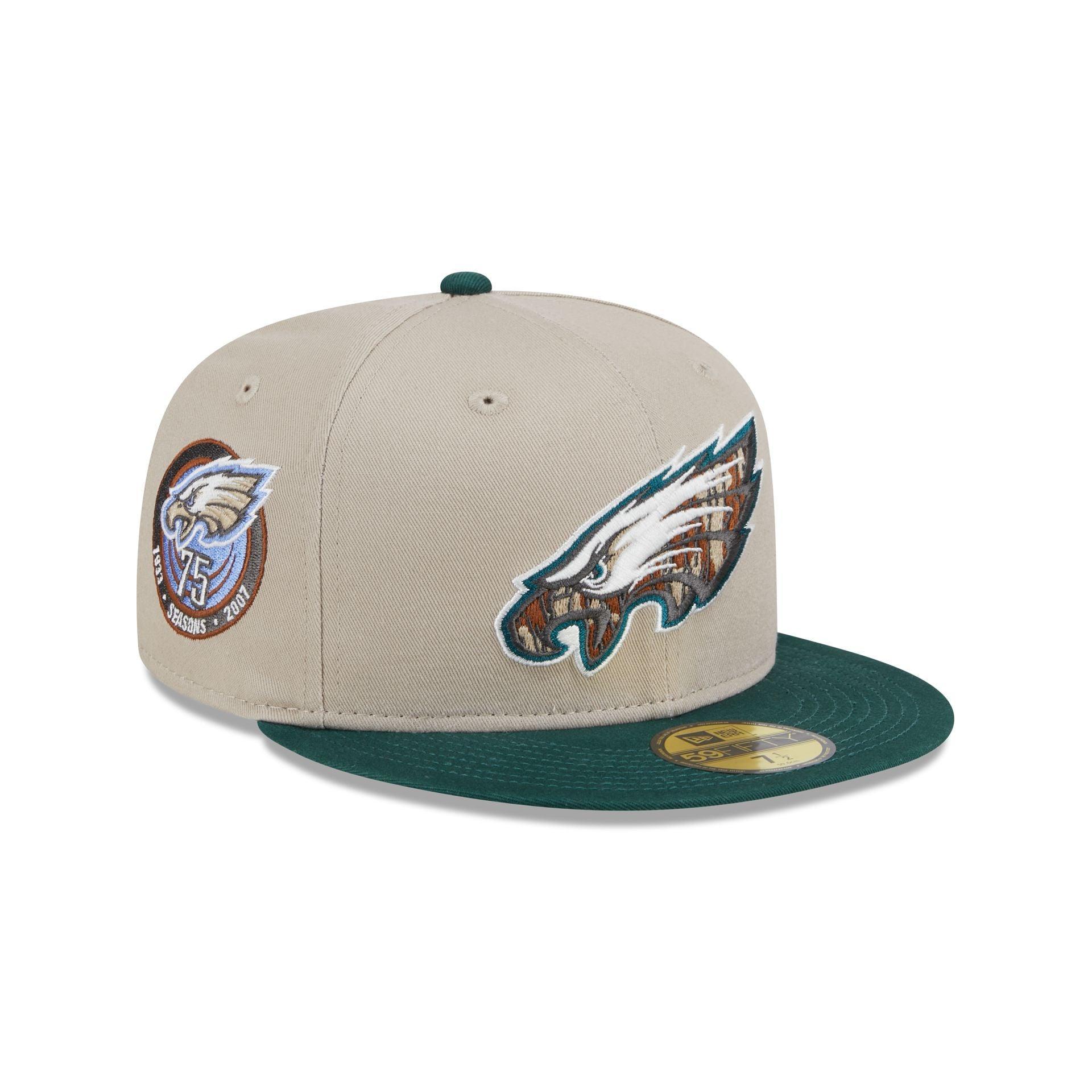 Philadelphia Eagles Earth Day 59FIFTY Fitted Hat Male Product Image