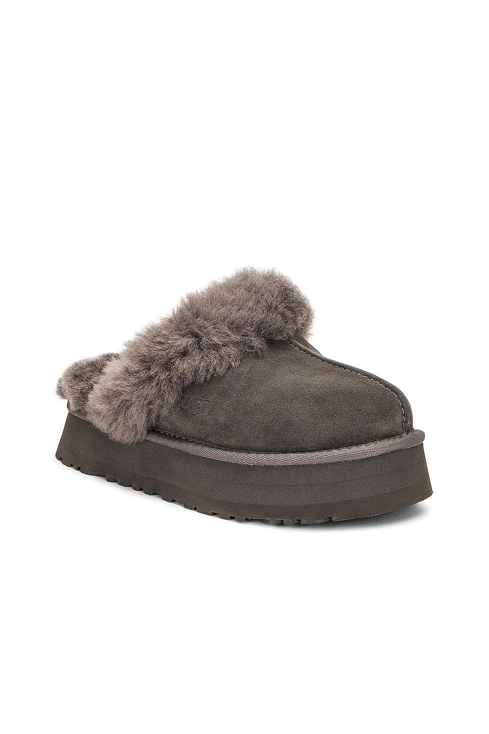 UGG Disquette Slipper in Charcoal Product Image