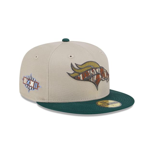 Denver Broncos Earth Day 59FIFTY Fitted Hat Male Product Image