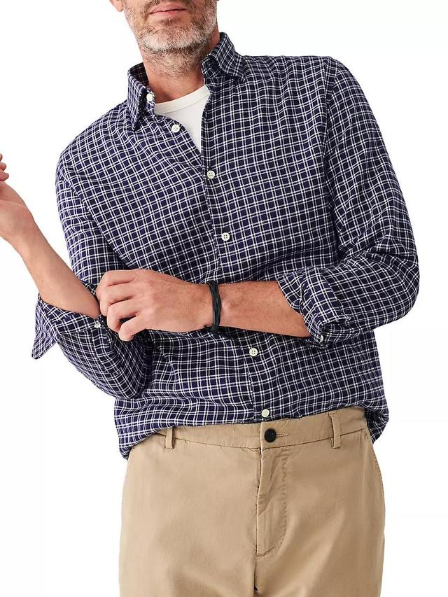 Reserve Plaid Button-Front Shirt Product Image