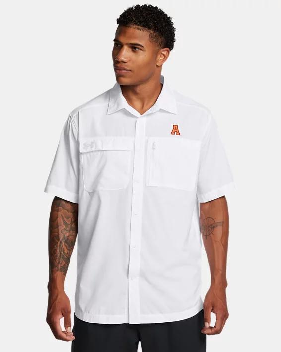 Men's UA Motivate Collegiate Button-Up Shirt Product Image