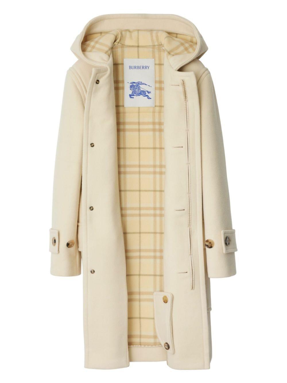 hooded duffle coat Product Image