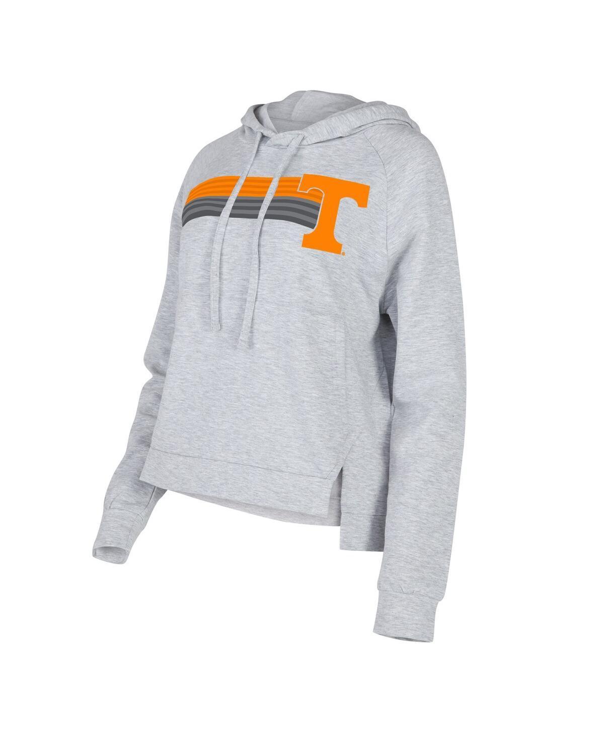 Womens Concepts Sport Gray Tennessee Volunteers CedarTri-Blend Raglan Pullover Hoodie Product Image