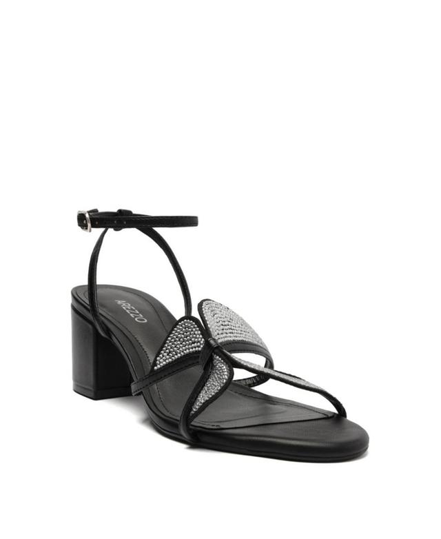 Arezzo Womens Lyla Mid Block Sandals Product Image