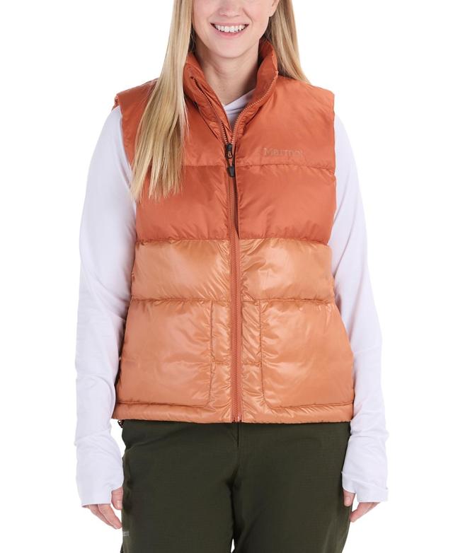 Marmot Womens Guides Down Filled Puffer Vest - Auburn Product Image