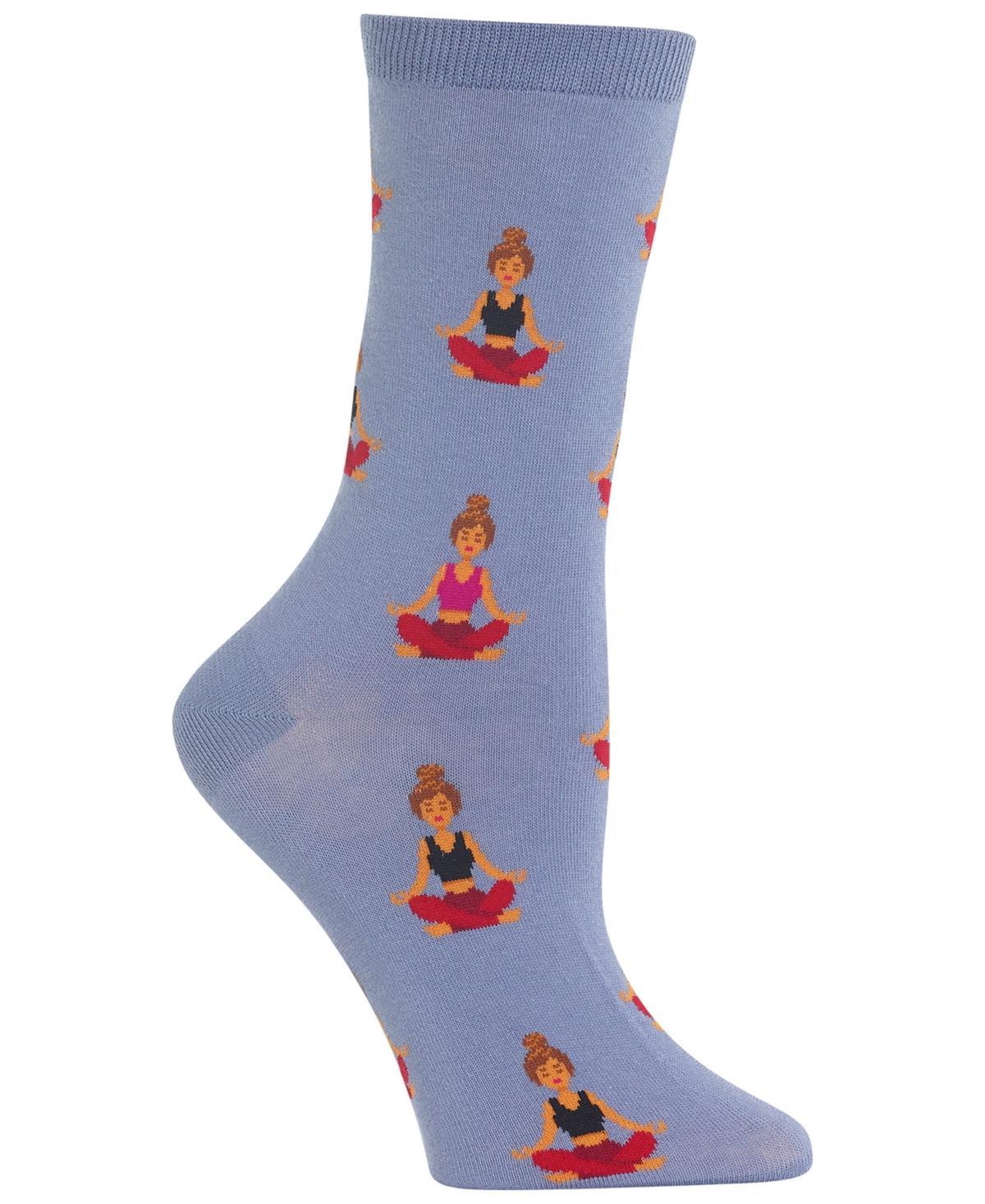 Hot Sox Womens Meditation Crew Socks Product Image