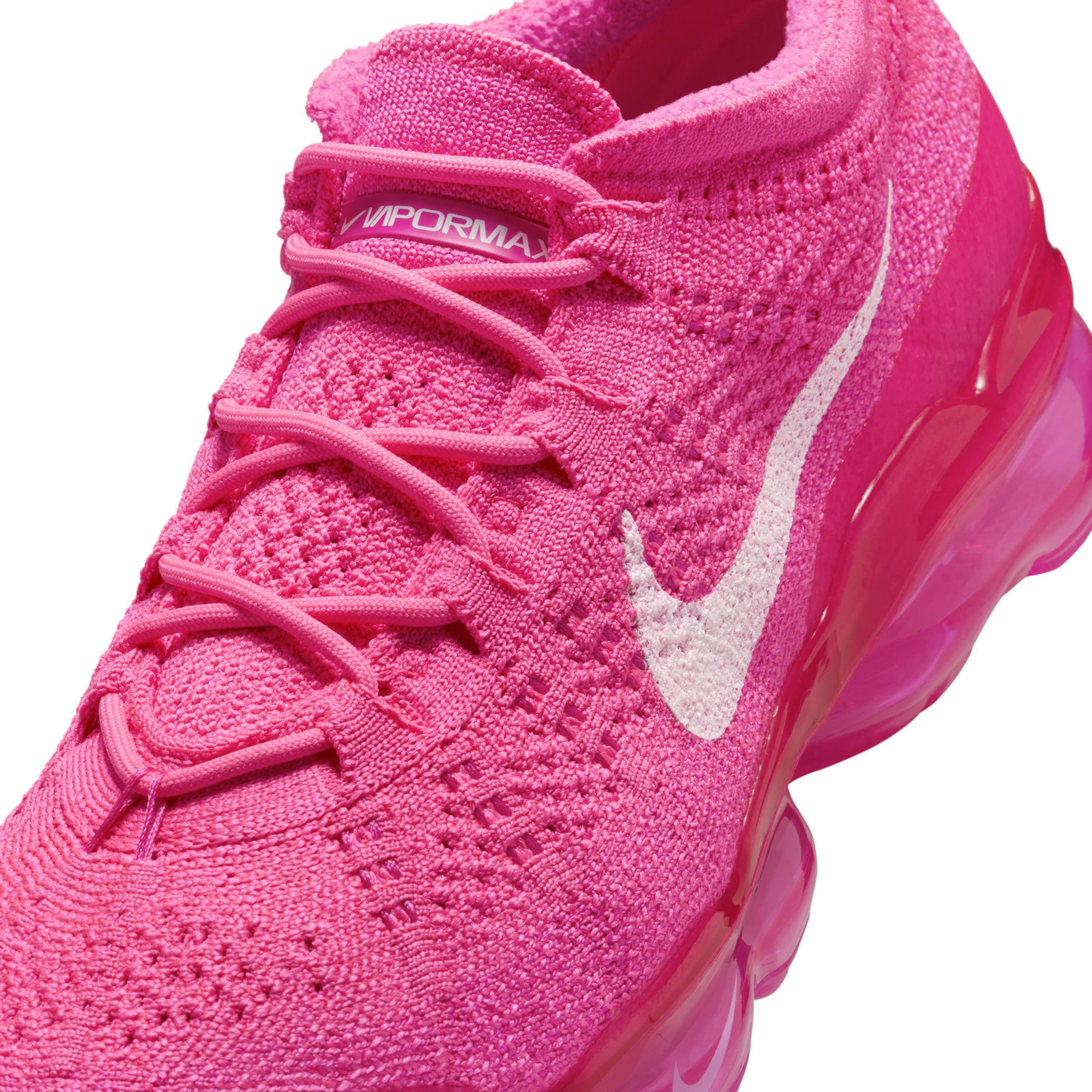 Nike Womens Air Vapormax 2023 FK - Running Shoes Hyper Pink/White/Fierce Pink Product Image