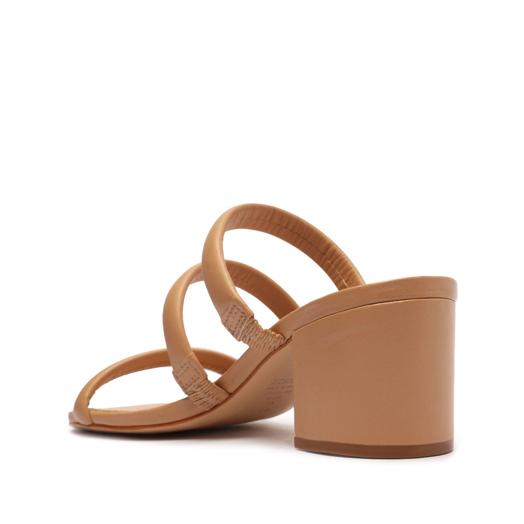 Olly Mid Block Nappa Leather Sandal Product Image