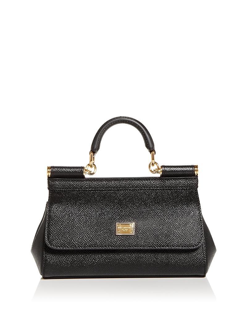 Dolce & Gabbana Small Sicily Bag in Dauphine Calfskin Product Image