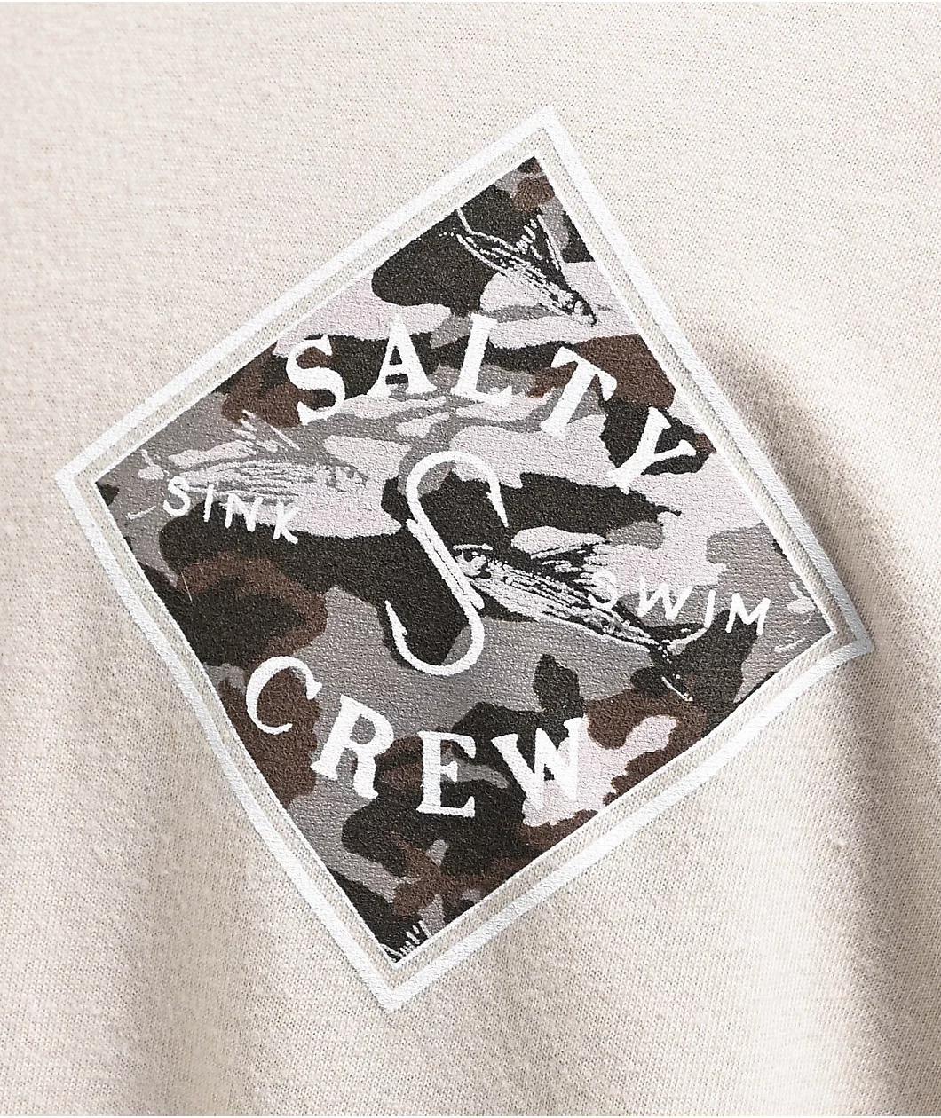 Salty Crew Camo Fill Bone T-Shirt Product Image