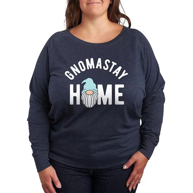 Plus Gnomastay Home Pullover, Womens Heather Grey Product Image