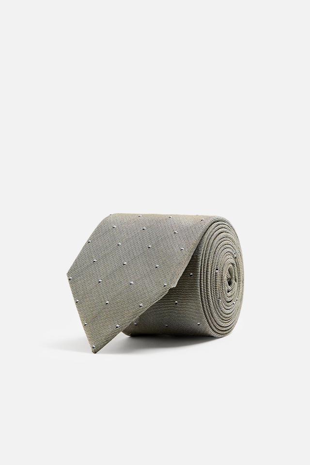 SILK - COTTON KNIT TIE Product Image