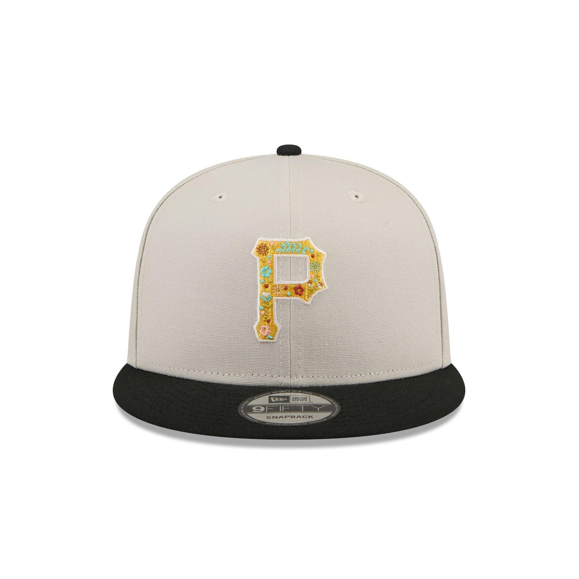 Pittsburgh Pirates Floral Fill 9FIFTY Snapback Hat Male Product Image