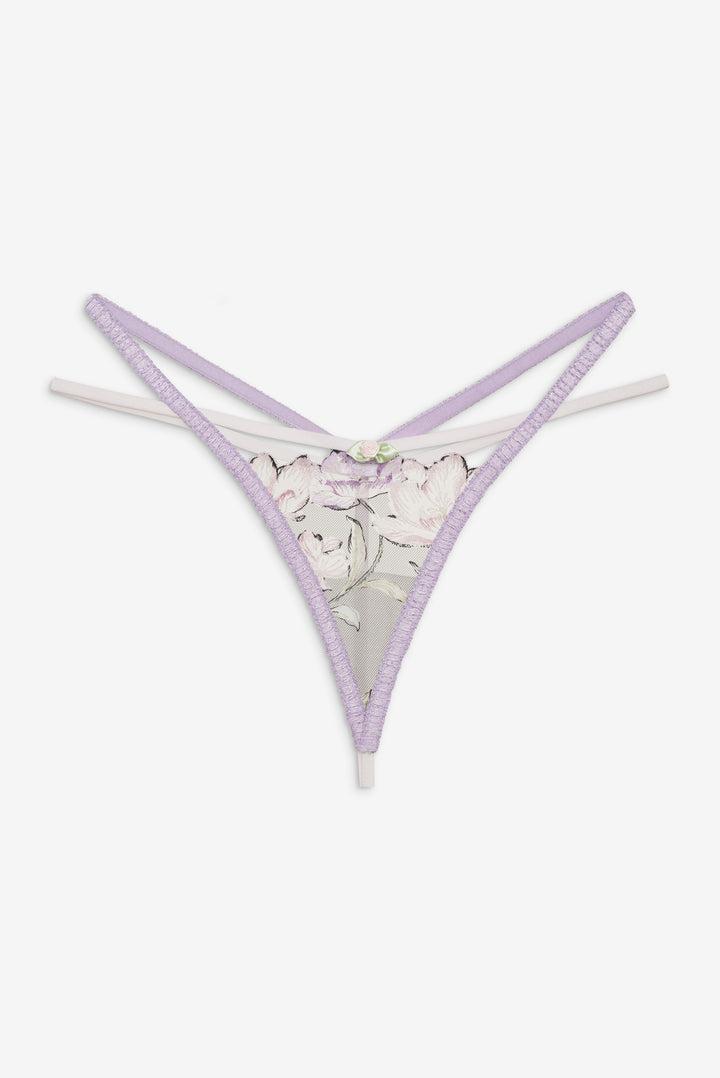 Camella Thong Panty — Purple Product Image