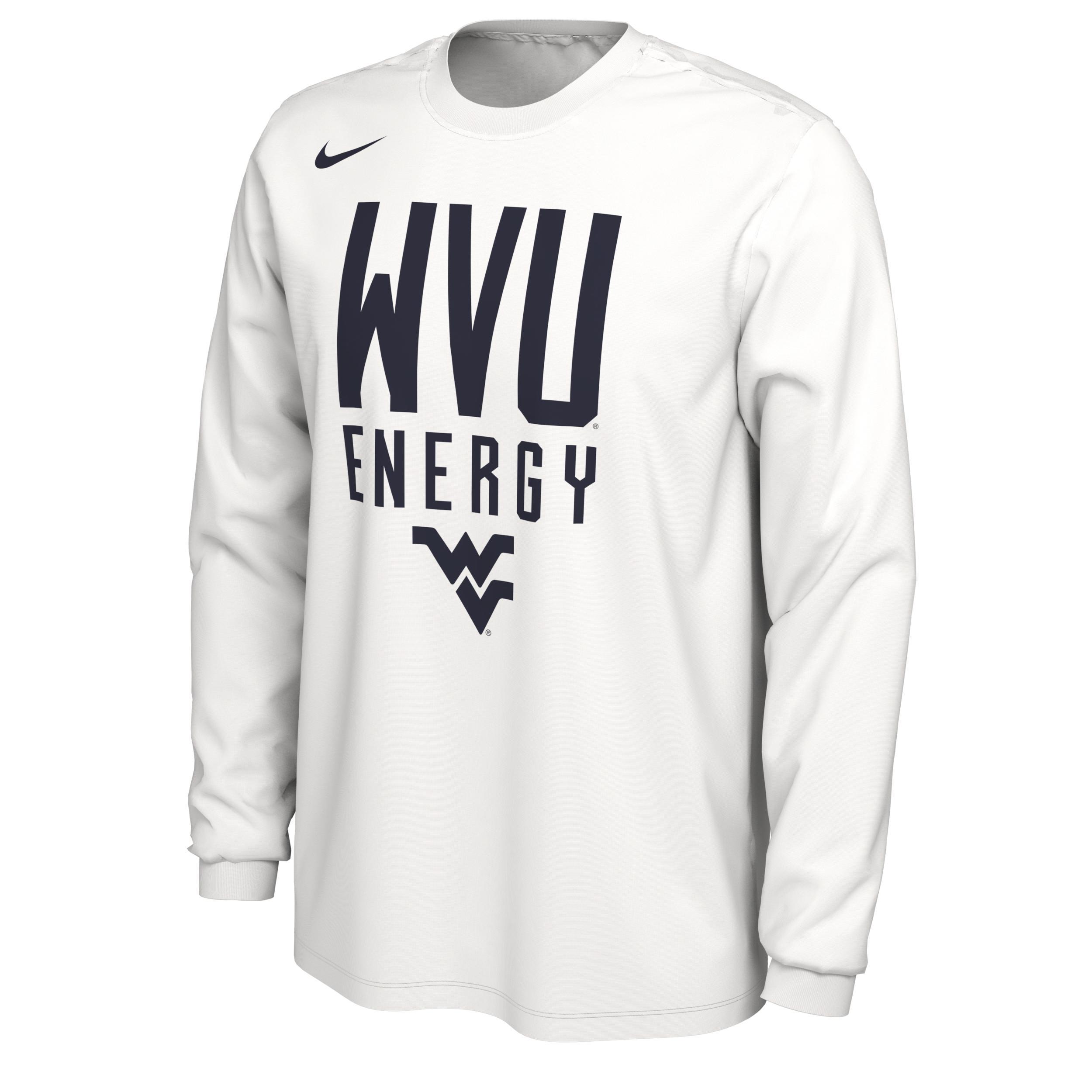 West Virginia Nike Mens College Long-Sleeve T-Shirt Product Image