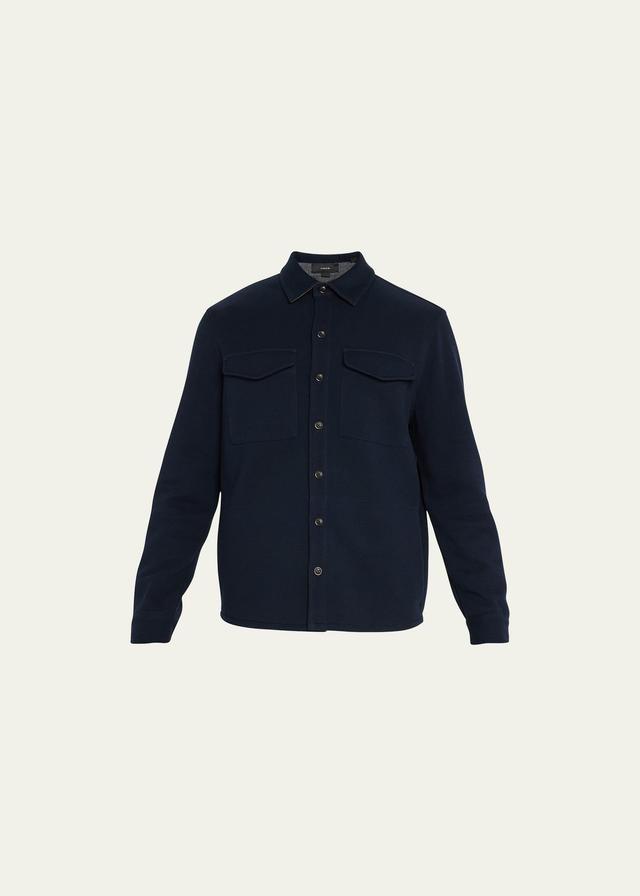 Vince Cotton Blend Shirt Jacket Product Image