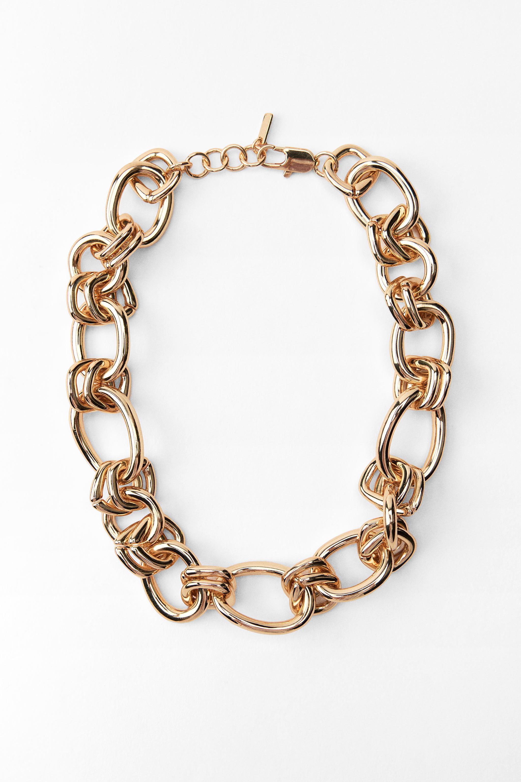 METAL CHAIN NECKLACE Product Image