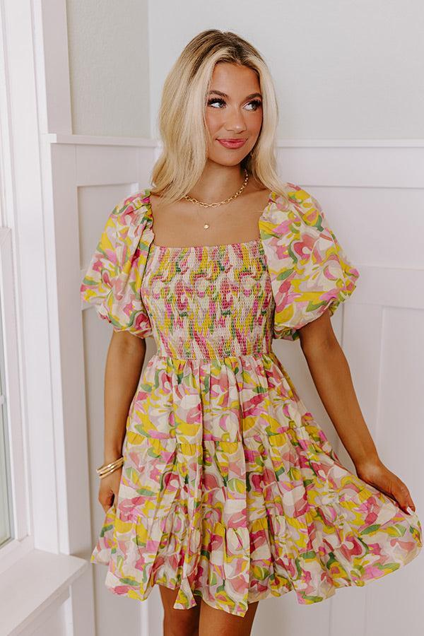 Upstate Getaway Smocked Dress Product Image