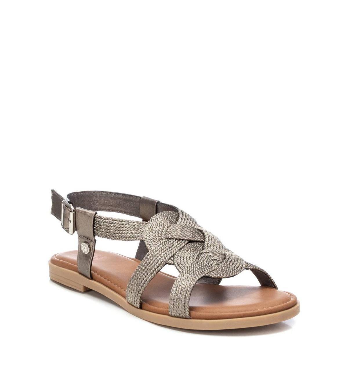 Xti Womens Braided Flat Sandals By Xti, 141447 Product Image