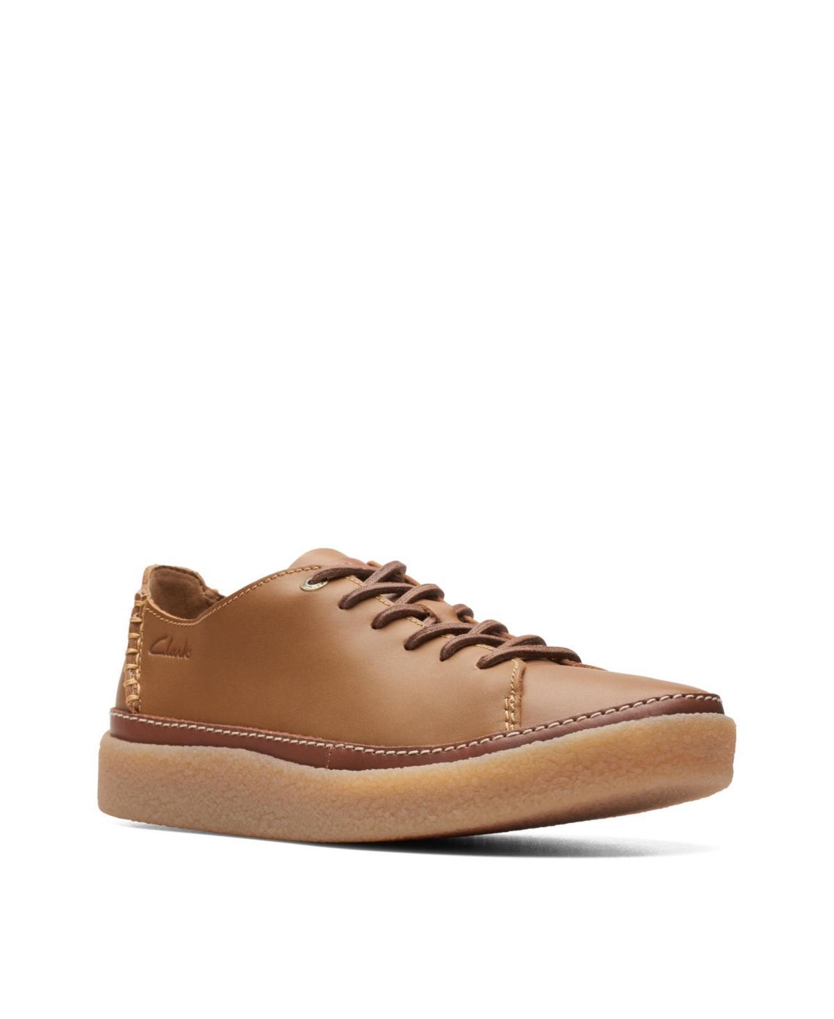 Clarks Mens Collection Oakpark Leather Low Top Casual Shoes Mens Shoes Product Image