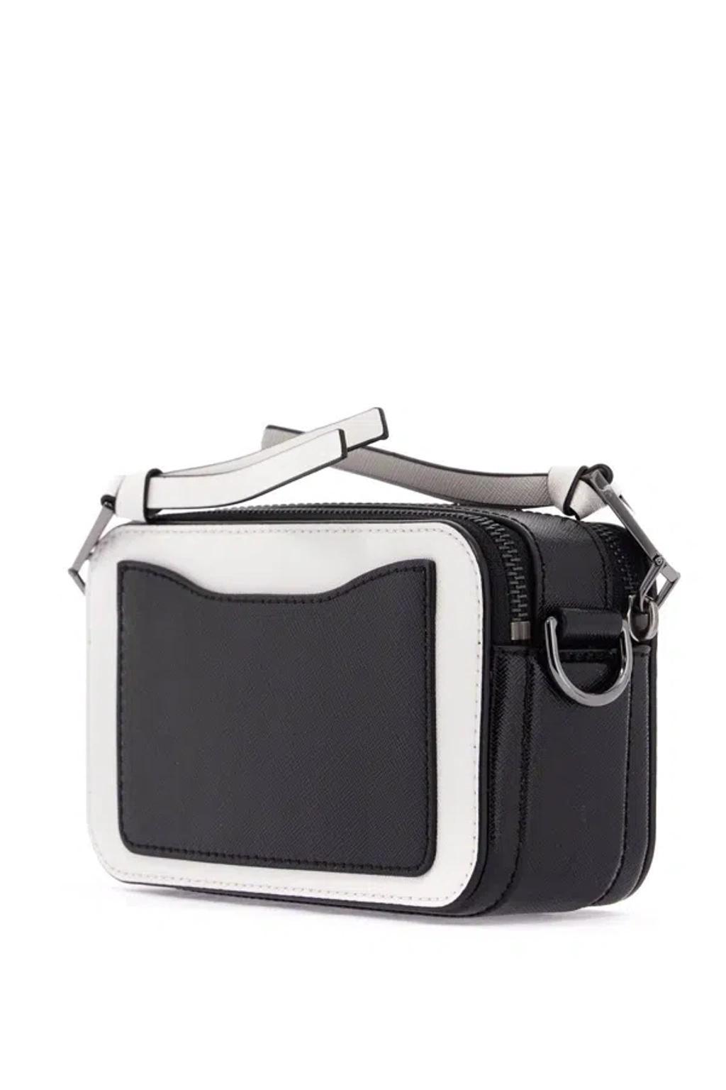 MARC JACOBS The Snapshot Camera Bag In Black/white (black) Product Image