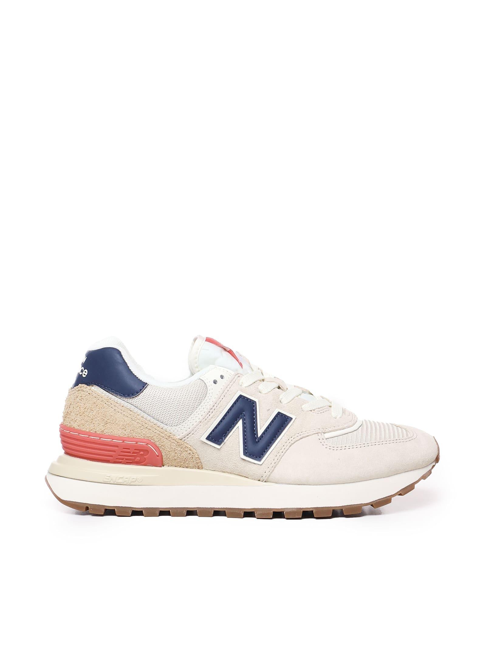 NEW BALANCE Sneakers Lifestyle U574 In Grey-tan-red Product Image