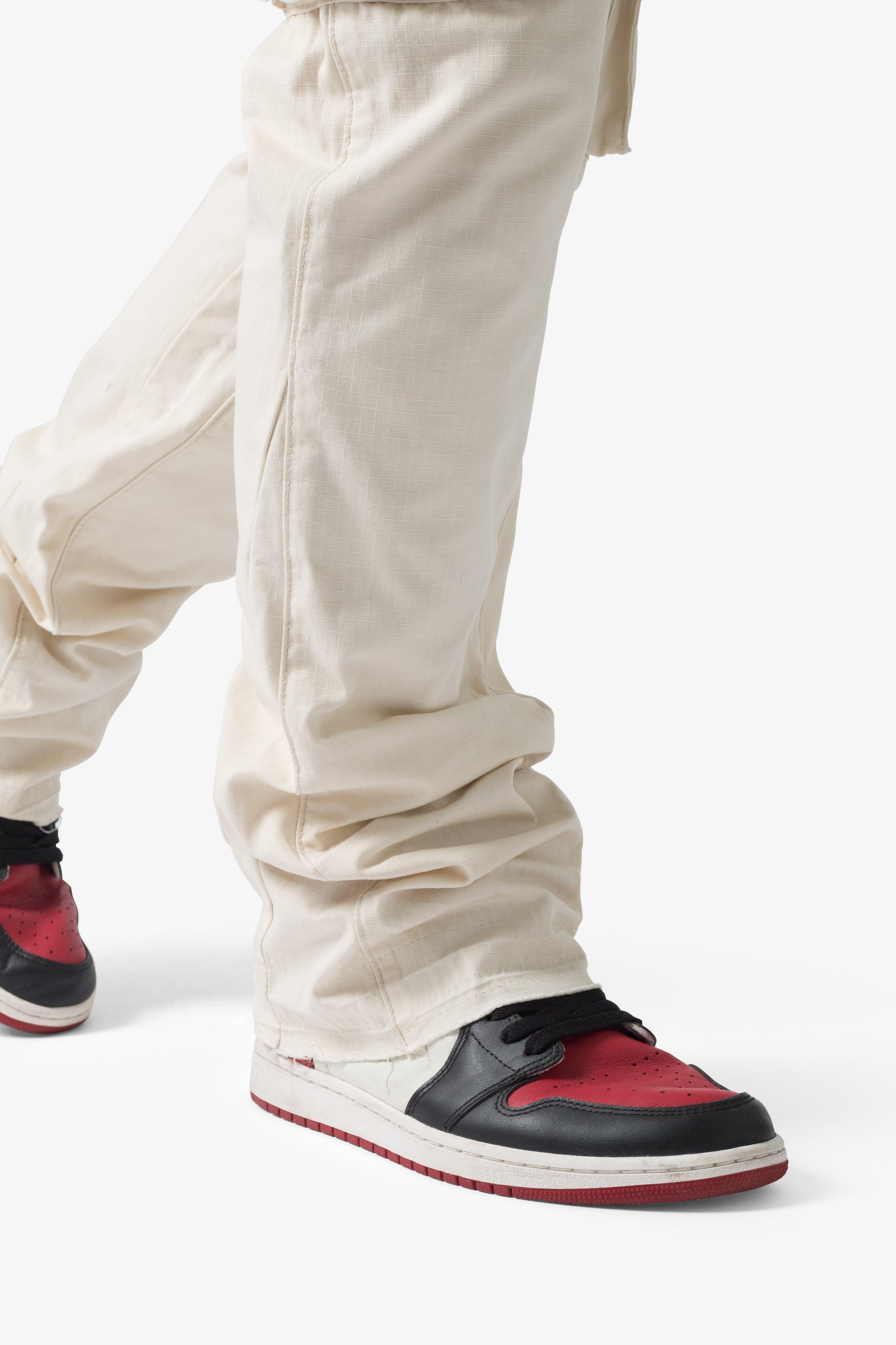 Bootcut Cargo Pants - Khaki Product Image